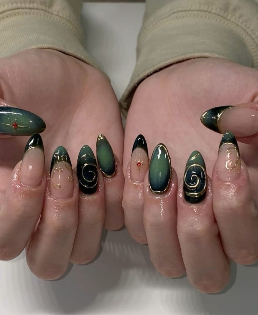 Minimalist Luxury and Clean Girl New Year Nail Designs